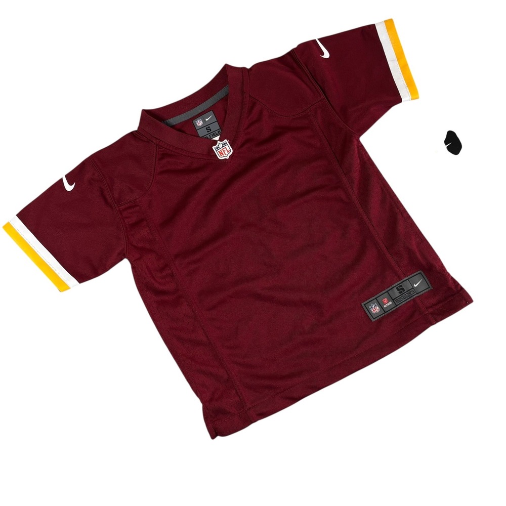 NEW Washington Commanders Jersey Youth S-4 Red Nike NFL On‎ Field Football